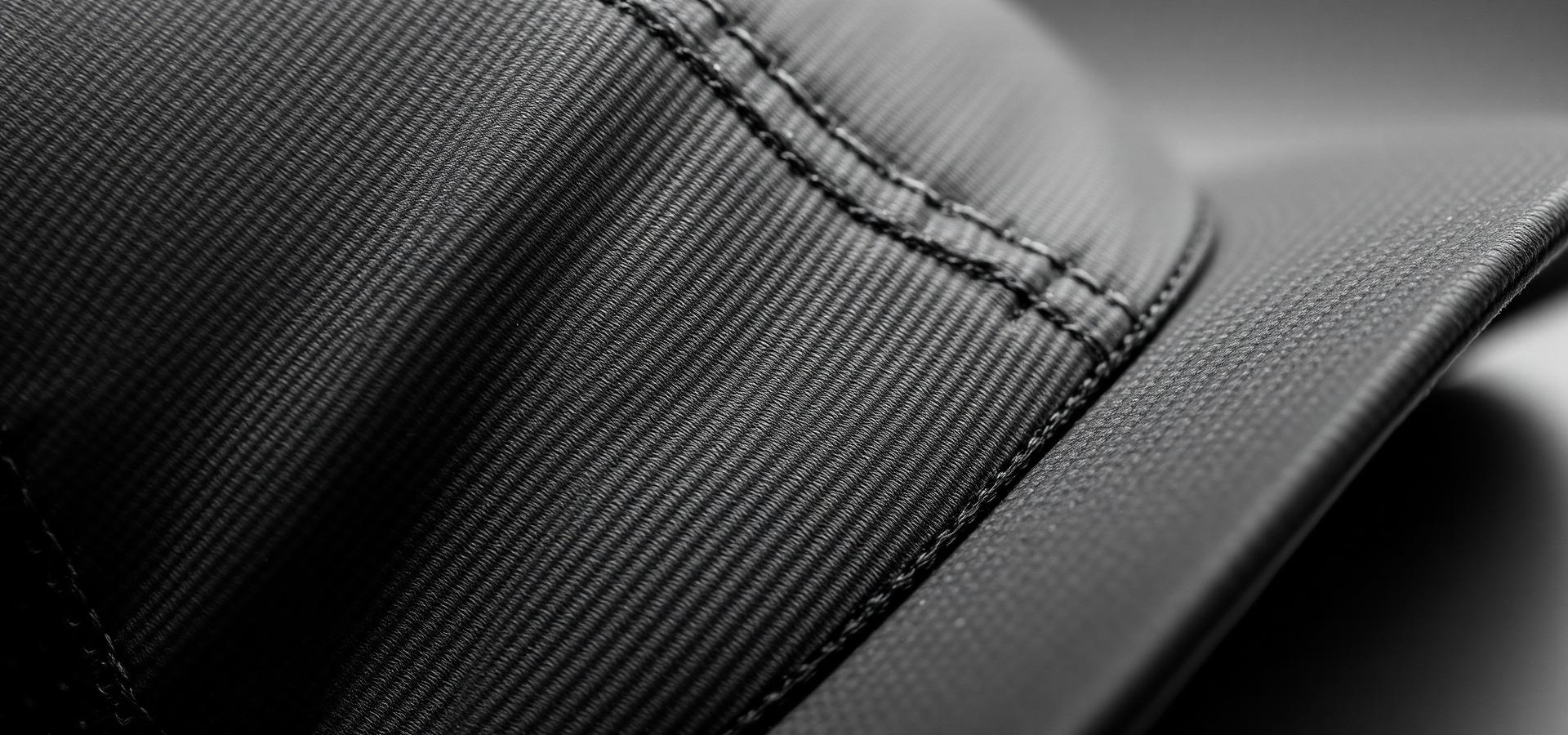 Textura y costuras de gorra Baby caps